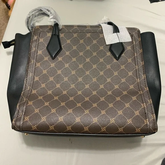 NWT Nine West Jet Set Paisley Tote Crossbody Shoulder Bag - Picture 7 of 12